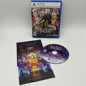 Yurukill The Calumniation Games PS5 Deluxe Edition Art Book & Music inserts